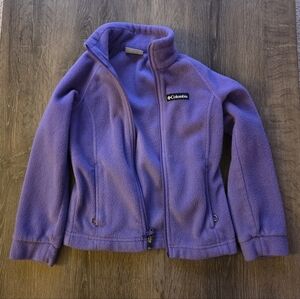 Girls XS/6-6x Columbia fleece jacket